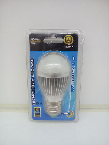 3 W, costo $40.00 mxn